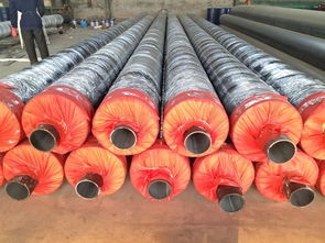 聚乙烯直埋保温管供应价格,直埋热水发泡保温管型号