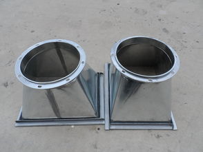 螺旋风管配件天圆地方丨方口转圆口接头厂家直销