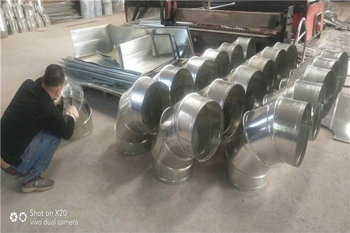 武汉冲压弯头加工 弯头风管加工厂 通风管道