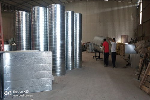 重庆秀山县专业加工风管及排烟管道定制，大润老工厂价格实惠，电力管道配件销售